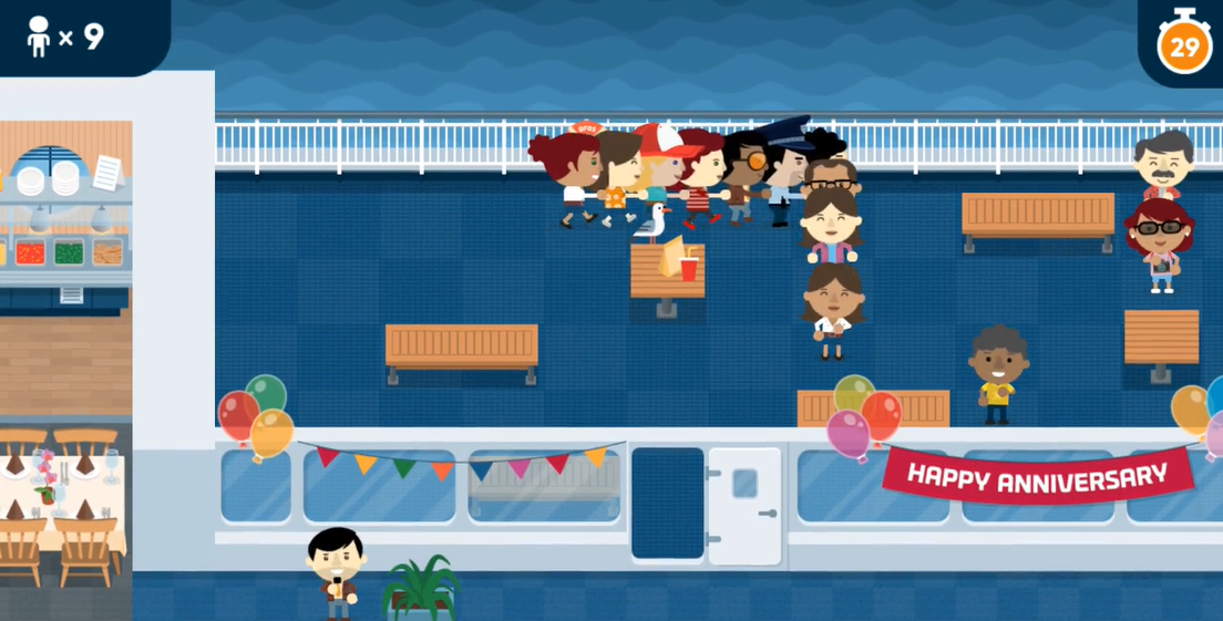 DFDS Anniversary Conga